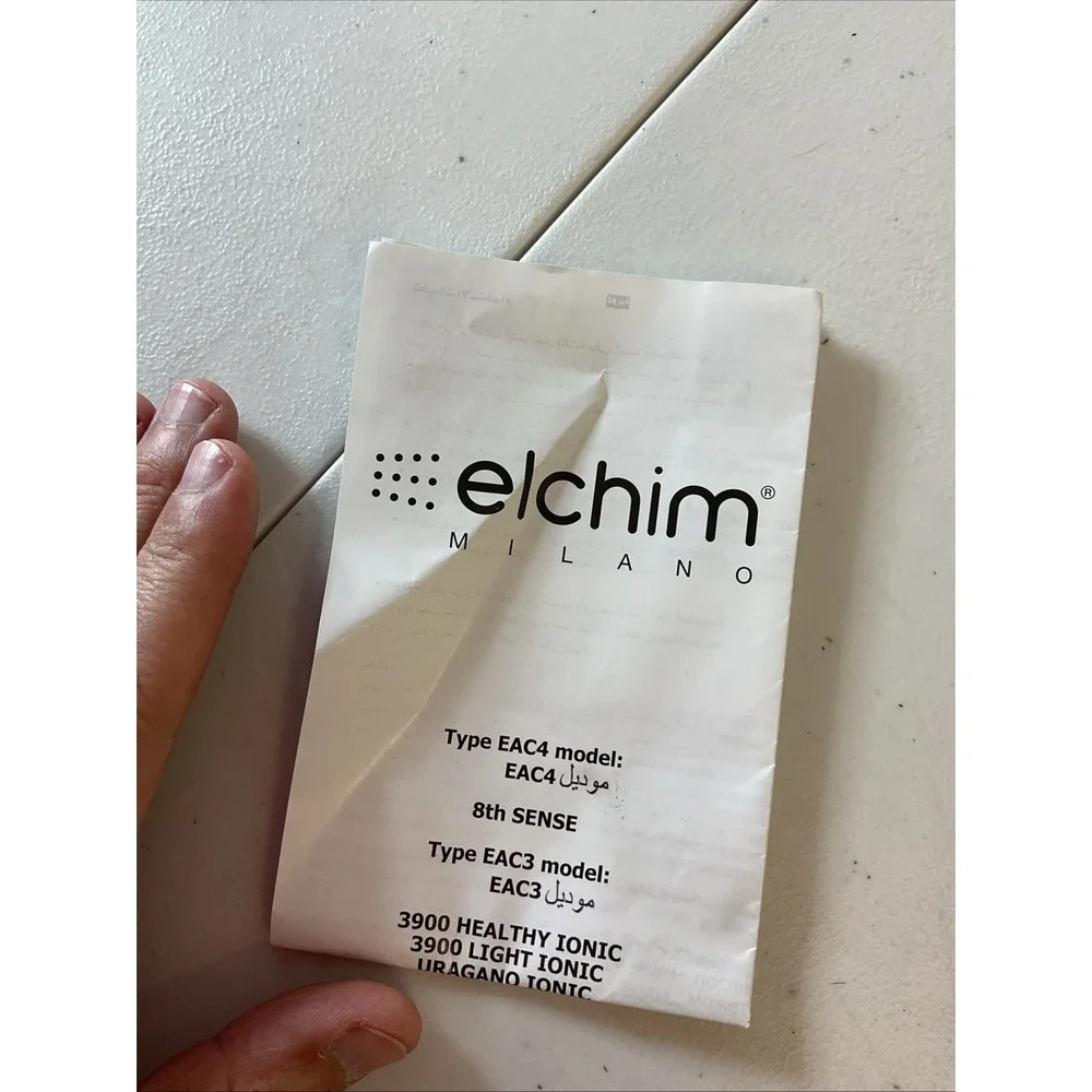 3900 Healthy Ionic Hair Dryer‎ - Yellow Daisy by Elchim for Unisex - 1 Pc